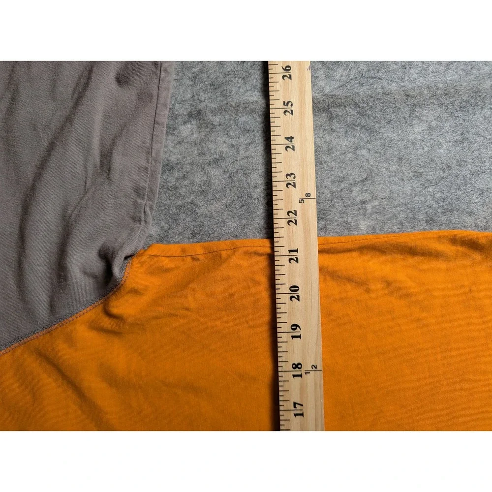 Adidas Phoenix Suns NBA‎ Raglan T-Shirt Orange Grey PHX Logo Mens M